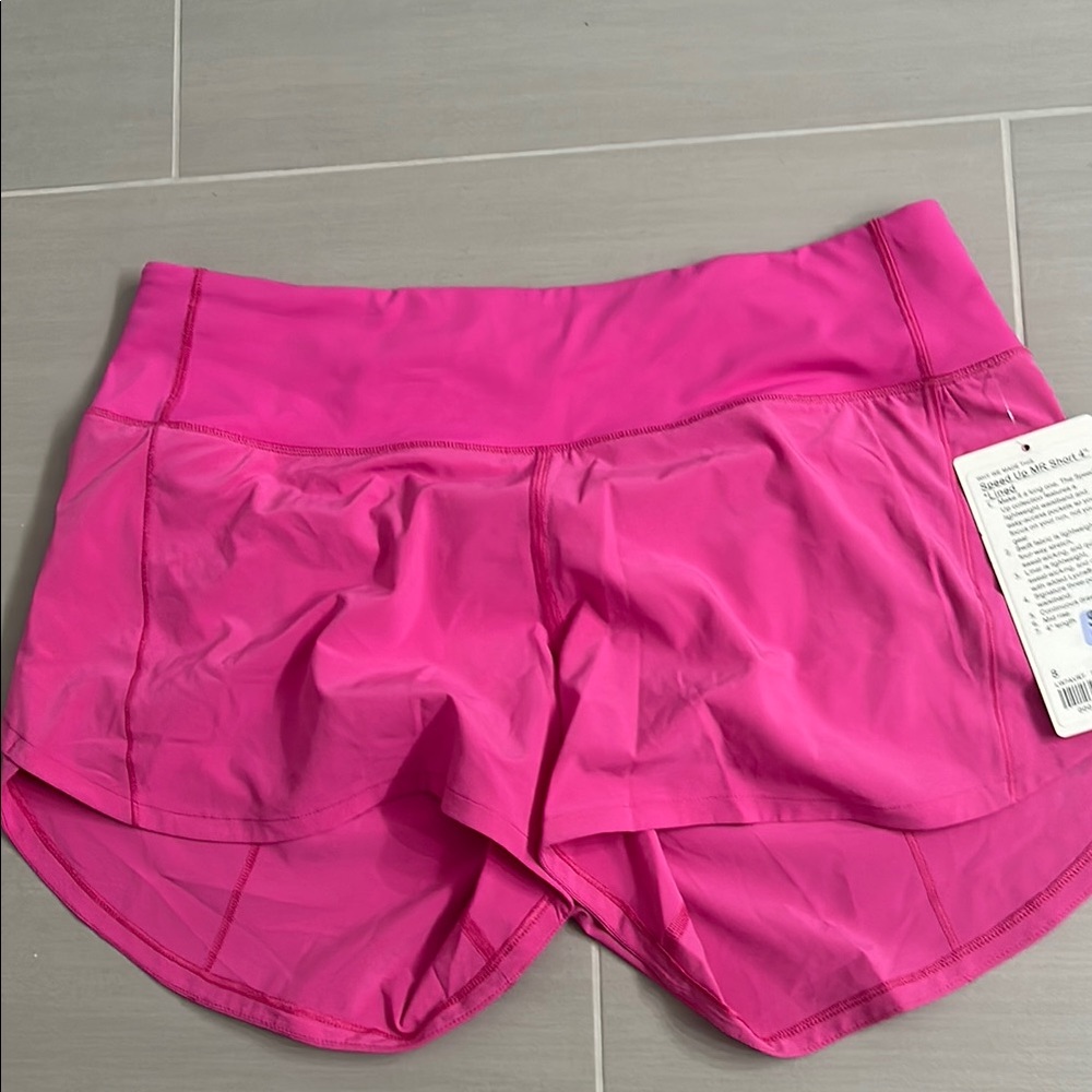 Women's Pink Athletic Shorts